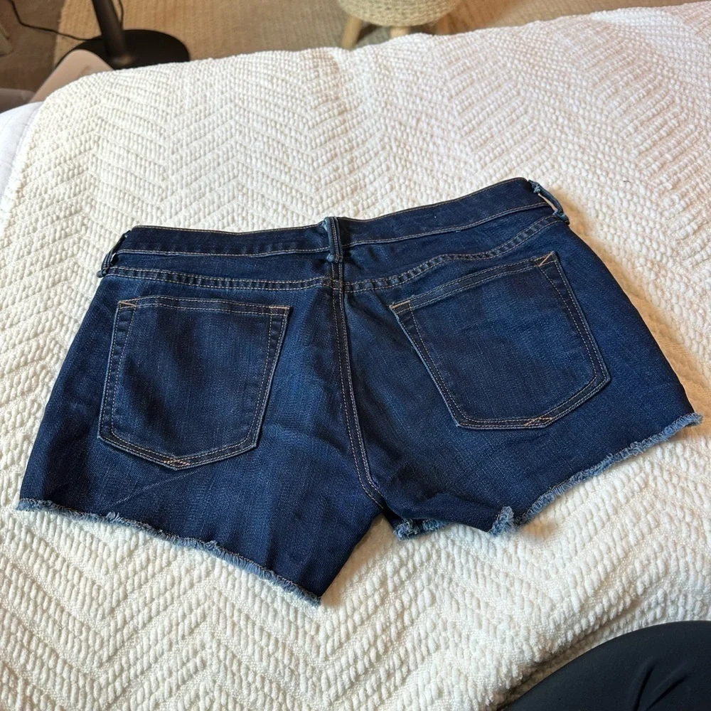 GAP 1969 Maddie Denim Summer Cut off Shorts Size 25